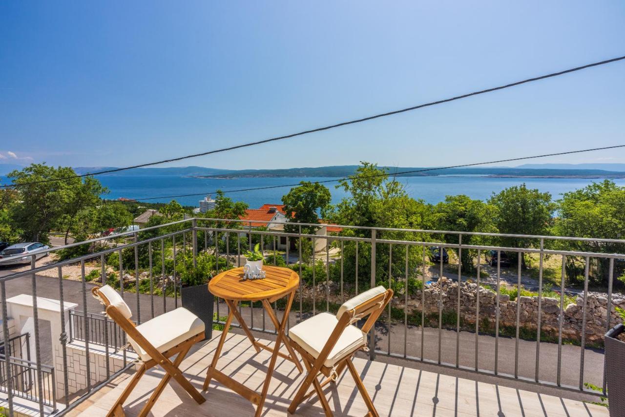 Villa Antani With Heated Pool, Sauna & Jacuzzi Crikvenica Exteriör bild